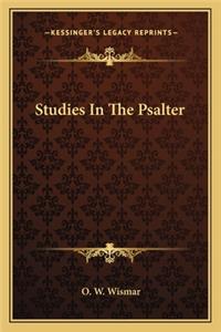 Studies in the Psalter