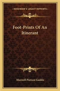 Foot-Prints Of An Itinerant
