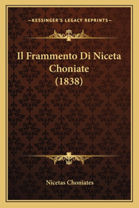 Frammento Di Niceta Choniate (1838)
