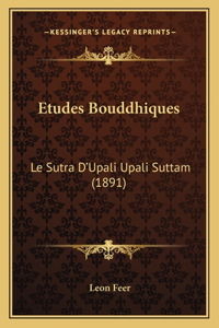 Etudes Bouddhiques