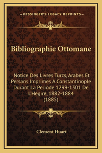 Bibliographie Ottomane