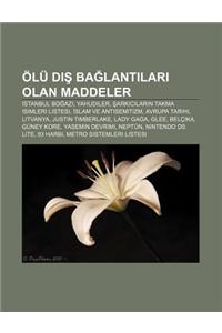 Olu D Ba Lant Lar Olan Maddeler: Stanbul Bo AZ, Yahudiler, Ark C Lar N Takma Isimleri Listesi, Slam Ve Antisemitizm, Avrupa Tarihi