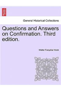 Questions and Answers on Confirmation. Third Edition.