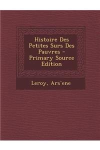 Histoire Des Petites Surs Des Pauvres