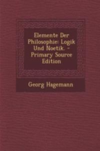Elemente Der Philosophie