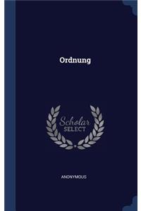 Ordnung