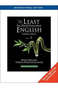 The Least You Should Know About English