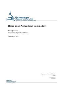 Hemp as an Agricultural Commodity