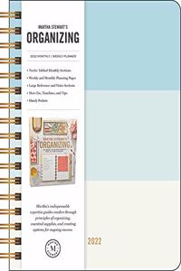 Martha Stewart's Organizing 2022 Monthly/Weekly Planner Calendar