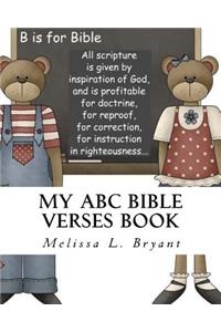 My ABC Bible Verses book