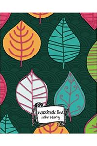 Leaves Art Wallpaper Notebook