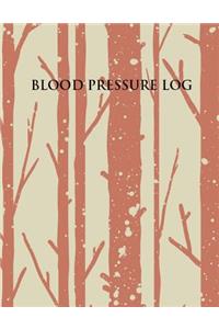 Blood pressure log
