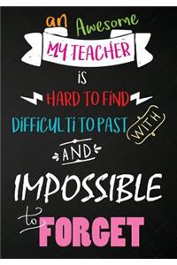 My Teacher Notebook