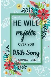 He will rejoice over you BIBLE 3
