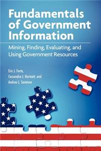 Fundamentals of Government Information