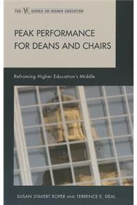 Peak Performance for Deans and Chairs