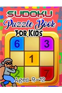 Sudoku Puzzle Book For Kids Ages 8-12