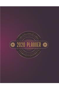 2020 Planner: With Exclusive Interior. Daily Agenda, Weekly Planner And Monthly Planner - Calendar 2020 - 2021. Pretty Simple Planner. Weekly & Monthly Planner + 