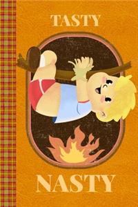 Tasty Nasty! Dark Humor Featuring a Kid Hanging From a Branch