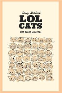 Cat Tales Journal lol cats (Diary, Notebook)