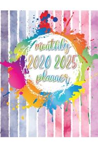 2020-2025 Monthly Planner