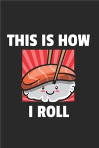 Sushi Notizbuch