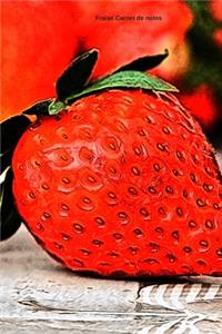 Fraise Carnet de notes
