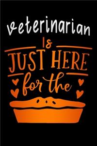 Veterinarian is just here for the