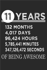 11 Years Of Being Awesome