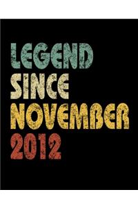 Legend Since November 2012