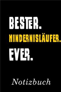 Bester Hindernisläufer Ever Notizbuch