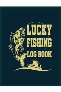 Lucky Fishing Log Book