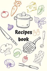 Recipes book
