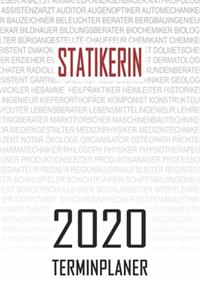 Statikerin - 2020 Terminplaner