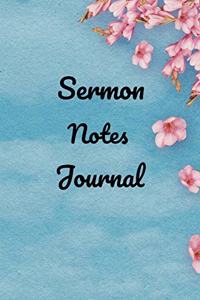 Sermon Notes Journal