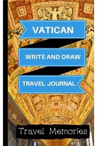 Vatican Write and Draw Travel Journal