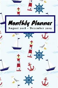 Monthly Planner 2018-2019
