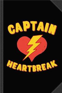 Captain Heartbreak Journal Notebook
