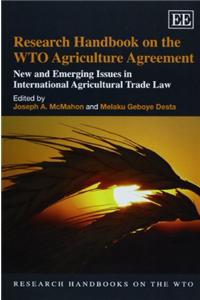 Research Handbook on the WTO Agriculture Agreement