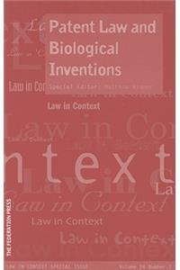 Patent Law and Biological Conventions