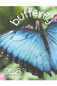Butterfly 2018 Calendar