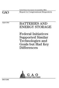 Batteries and energy storage