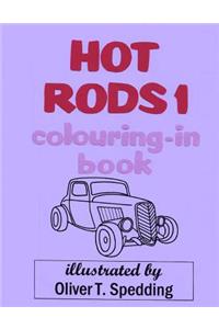 Hot Rods 1 Colouring-in Book