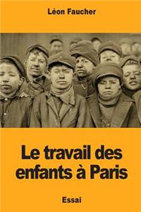travail des enfants à Paris