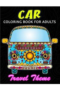 Car Coloring Book for Adults