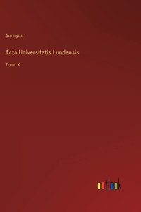 Acta Universitatis Lundensis