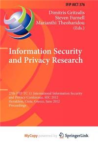 Information Security and Privacy Research