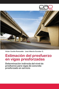 Estimación del presfuerzo en vigas presforzadas