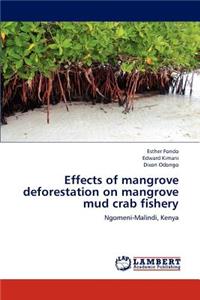 Effects of mangrove deforestation on mangrove mud crab fishery