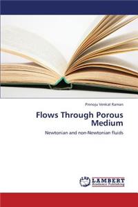 Flows Through Porous Medium